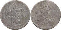 SCHLESWIG HOLSTEIN 8 SCHILLING Frederik VI. 1808-1839. -