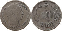 DENMARK 10 ÖRE Christian IX. (1863-1906) -