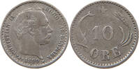 DENMARK 10 ÖRE Christian IX. (1863-1906) -