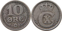 DENMARK 10 ÖRE Christian X. (1912-1947) -