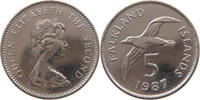 FALKLAND ISLANDS 5 PENCE Elizabeth II. (1952-2022) -