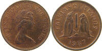 FALKLAND ISLANDS PENNY Elizabeth II. (1952-2022) -