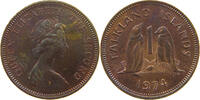 FALKLAND ISLANDS PENNY Elizabeth II. (1952-2022) -