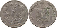 VENEZUELA 5 CENTIMOS 1958 SS 5,00 EUR  zzgl. 5,99 EUR Versand