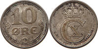 DENMARK 10 ÖRE Christian X. (1912-1947) -