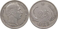 DENMARK 25 ÖRE Christian IX. (1863-1906) -
