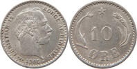 DENMARK 10 ÖRE Christian IX. (1863-1906) -