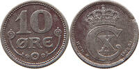 DENMARK 10 ÖRE Christian X. (1912-1947) -