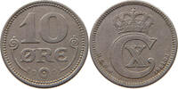 DENMARK 10 ÖRE Christian X. (1912-1947) -