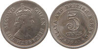 MALAYA BRITISH BORNEO 5 CENTS Elizabeth II. (1952-2022) -