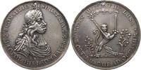 HAUS HABSBURG MEDAILLE Leopold I. 1 AR-Medaille o.J. (1656), von I. Buchheim. Auf die böhmische Krönung -