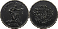 Medicina in nummis MEDAILLE Notzeiten und Teuerung -