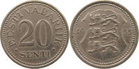 ESTONIA 20 SENTI 1935 SS