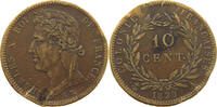 FRENCH COLONIES 10 CENTIMES Charles X. (1824-1830) -