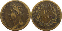 FRENCH COLONIES 10 CENTIMES Charles X. (1824-1830) -