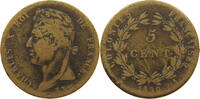 FRENCH COLONIES 5 CENTIMES Charles X. (1824-1830) -