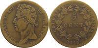 FRENCH COLONIES 5 CENTIMES Charles X. (1824-1830) -