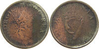 IRELAND 1/2 PENNY GEORGE III. 1760-1820 WEAK STRUCK -
