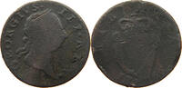 IRELAND 1/2 PENNY GEORGE III. 1760-1820 -