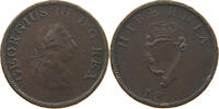 IRELAND 1/2 PENNY GEORGE III. 1760-1820 -