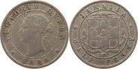 JAMAICA 1/2 PENNY Victoria 1837-1901 -
