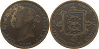 JERSEY 1/13 SHILLING Victoria 1837-1901 -