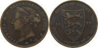 JERSEY 1/24 SHILLING Victoria 1837-1901 -