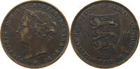 JERSEY 1/24 SHILLING Victoria 1837-1901 -