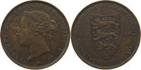JERSEY 1/24 SHILLING Victoria 1837-1901 -