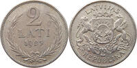 2 LATI 1925 LATVIA  SS+