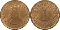 MAURITIUS CENT Elizabeth II. (1952-2022) -