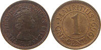 MAURITIUS CENT Elizabeth II. (1952-2022) -