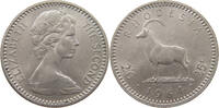 RHODESIA 25 CENTS Elizabeth II. (1952-2022) -