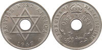 BRITISH WEST AFRICA PENNY George VI. (1936-1952) -