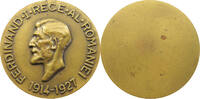ROMANIA MEDAL Ferdinand I. 1914-1927 auf seinen Tod -