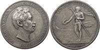 SWEDEN MEDAL Oscar II. 1872-1907 Ahlborn auf die Stiftung der schwedischen Segelgesellschaft -
