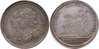 HAUS HABSBURG MEDAILLE Maria Theresia 1740-1780 von M. Donner. Auf die Vermählung von Maria Theresia m -