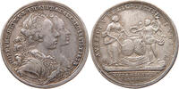 HAUS HABSBURG MEDAILLE JOSEPH II. (1765-1790) auf seine Hochzeit mit Maria Josepha von Bayern -