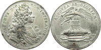 HAUS HABSBURG MEDAILLE Joseph I. 1705-1711, v. P.H. Müller. Auf den Tod des Kaisers -