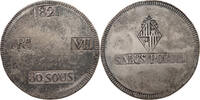 SPAIN MALLORCA 30 SOUS FERNANDO VII. (1808-1833) SECOND REIGN -