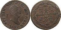 SPAIN 8 MARAVEDIS Ferdinand VII (1808-1833) -