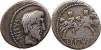 ROME REPUBLIC DENAR L. Titurius L.f. Sabinus, Denarius, Rome, 89 BC AR -