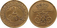 DENMARK 2 ÖRE Frederik VIII. (1906-1912) -