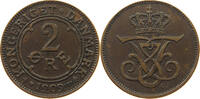 DENMARK 2 ÖRE Frederik VIII. (1906-1912) -