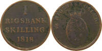 DENMARK RIGSBANKSKILLING Frederik VI. 1808-1839. -