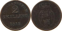 DENMARK 2 SKILLING Frederik VI. 1808-1839. -