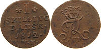DENMARK SKILLING Frederik VI. 1808-1839. -