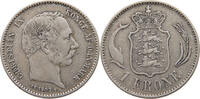 DENMARK KRONE Christian IX. (1863-1906) -
