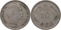 DENMARK 10 ÖRE Christian IX. (1863-1906) -