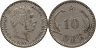 DENMARK 10 ÖRE Christian IX. (1863-1906) -